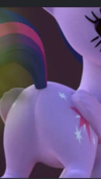 ai character: Twilight sparkle background