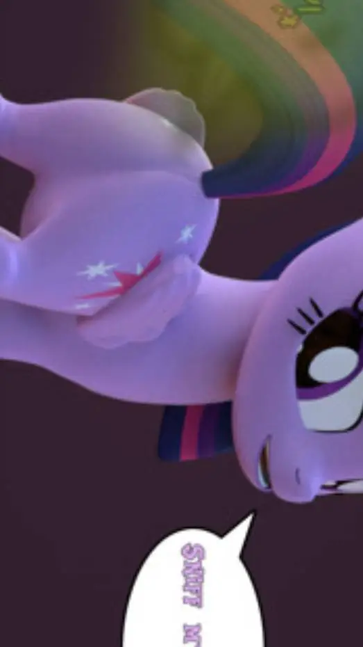 ai character: Twilight sparkle background
