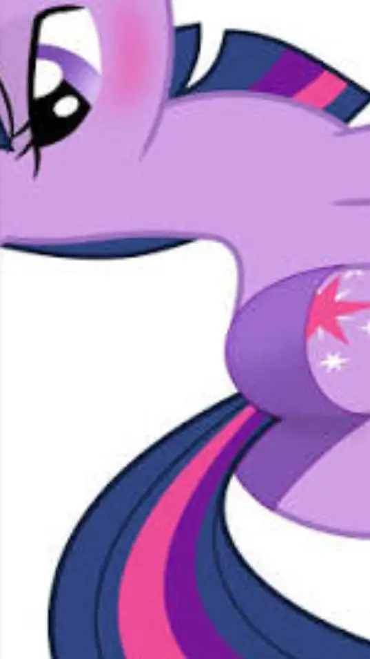 ai character: Twilight sparkles background
