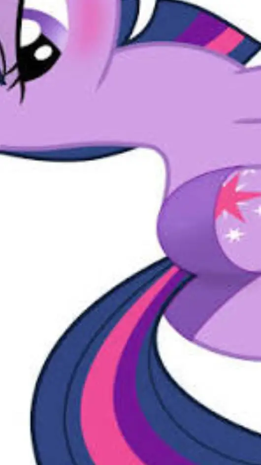ai character: Twilight sparkles background
