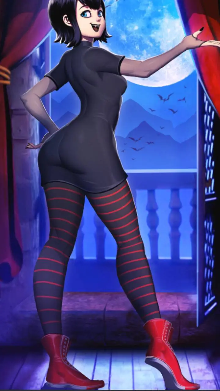 ai character: Mavis Dracula background