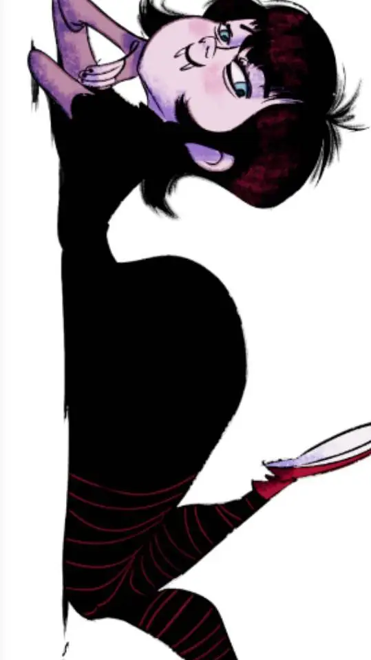 ai character: Mavis Dracula background