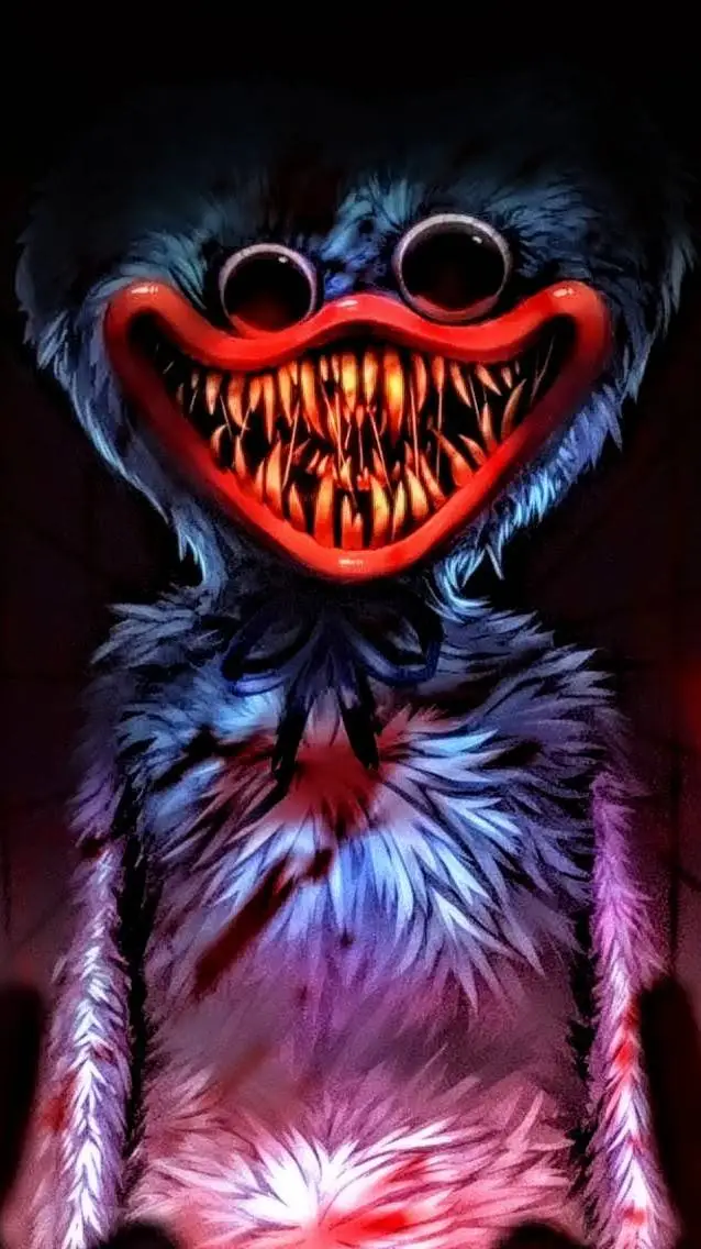 ai character: Huggy Wuggy  background