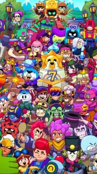 ai character: Brawl Stars  background