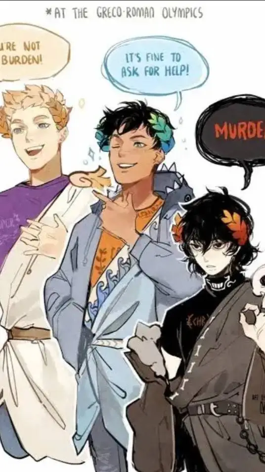 ai character: PJO Panic background