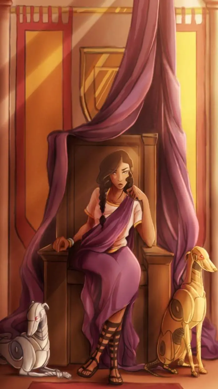 ai character: RARA background