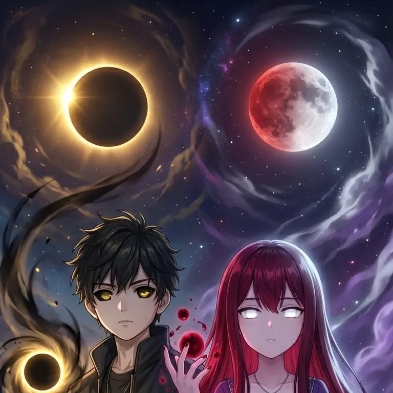 chat with ai character: Lunar and eclipse 