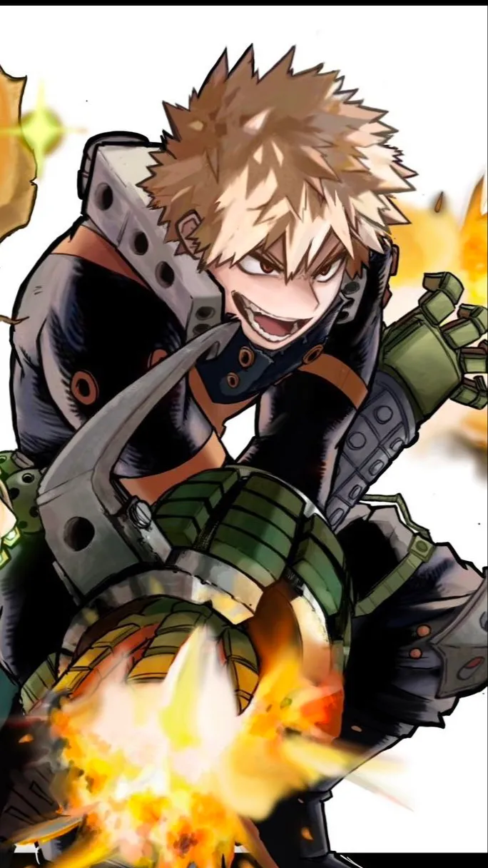 ai character: Bakugo kaisuki background