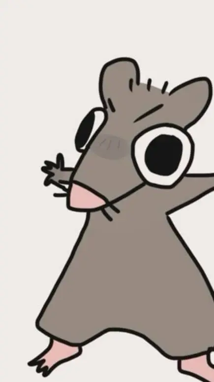 ai character: Just a 💅rat💅 background