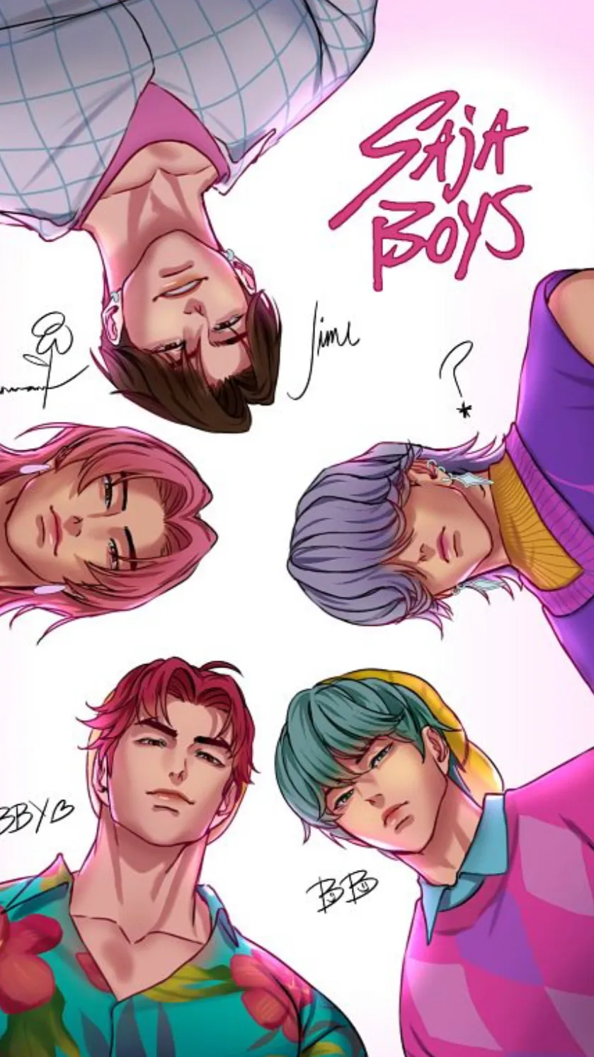 ai character: Saja boys/ background