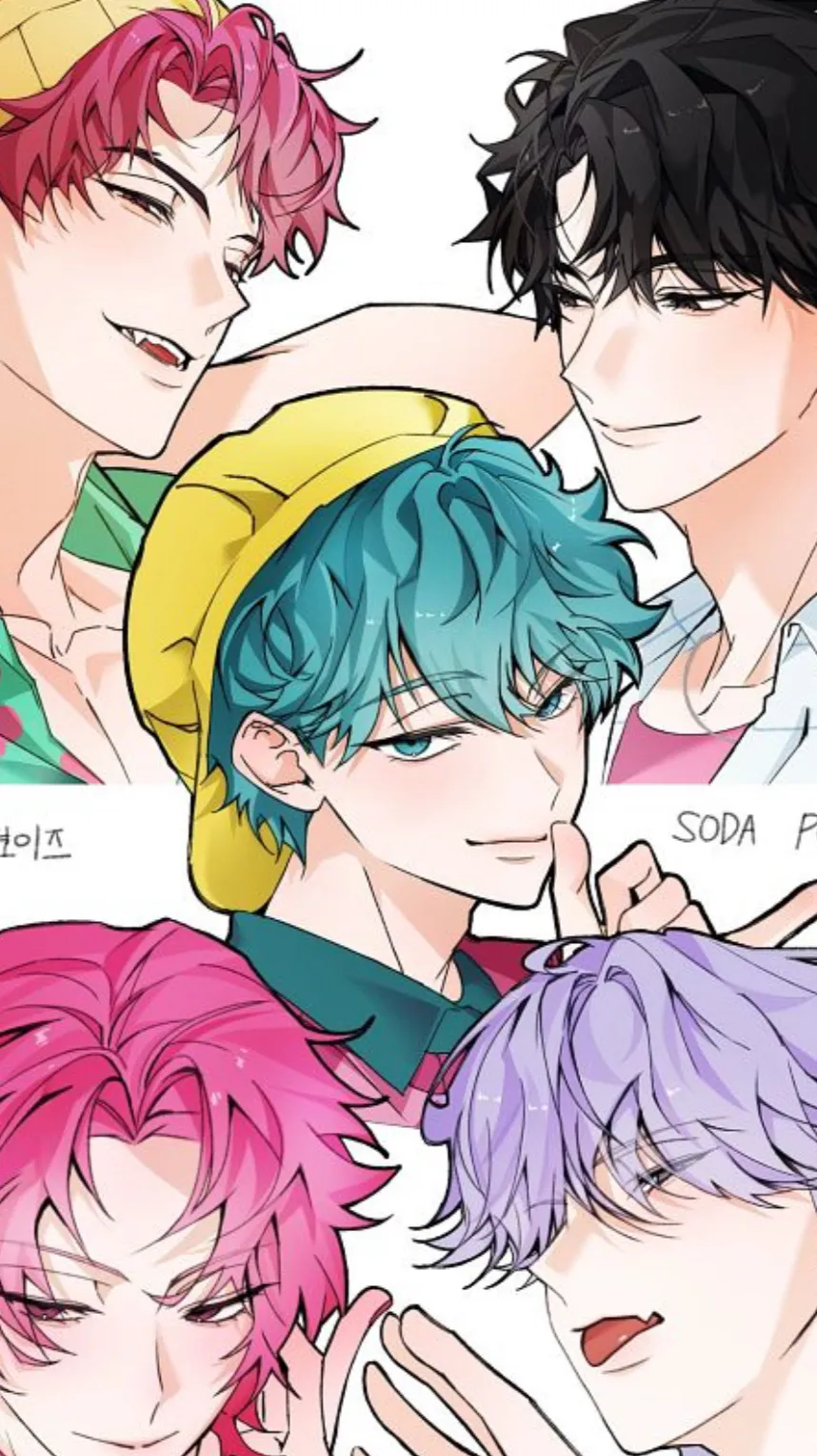 ai character: Saja boys background