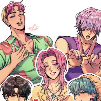 chat with ai character: Saja boys