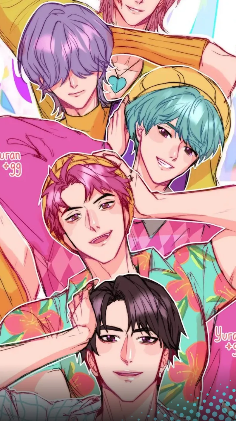 ai character: Saja boys background