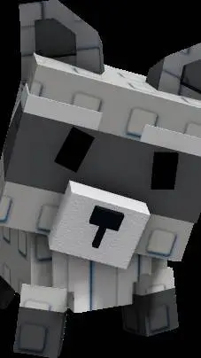 ai character: racoon g.a.g background