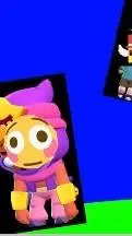 ai character: sandy background