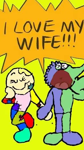 ai character: one ruined brain background