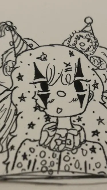 ai character: Ester the jester<3 background