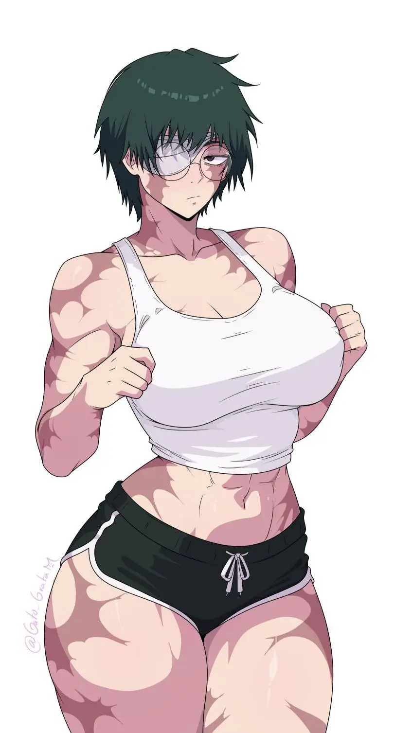 ai character: maki  background