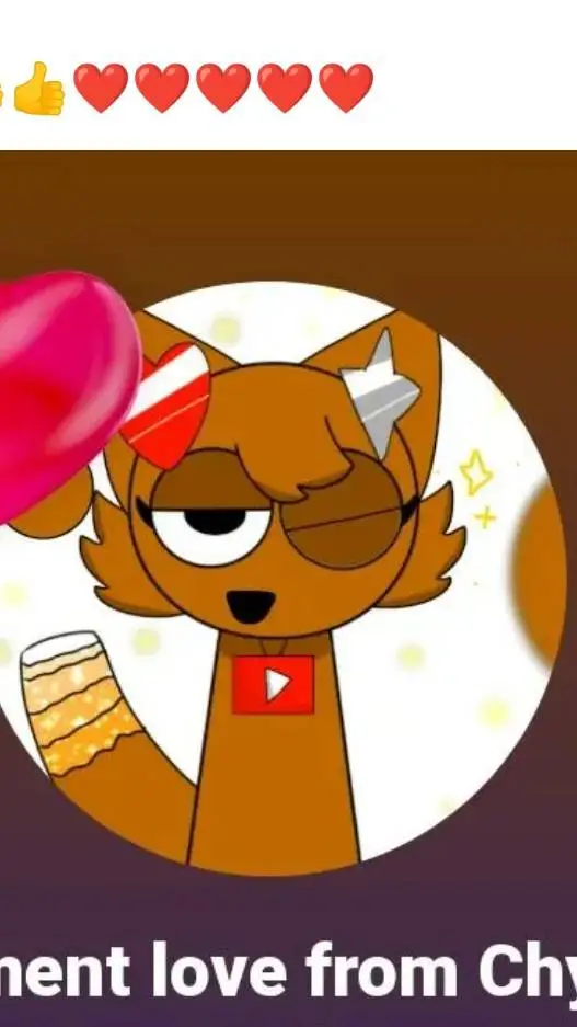 ai character: emma the youtuber. background