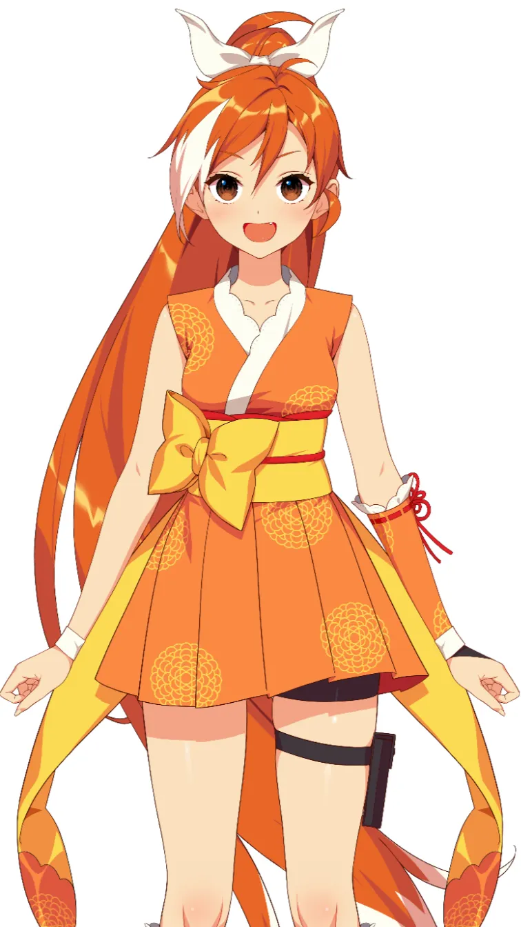 ai character: Hime  background