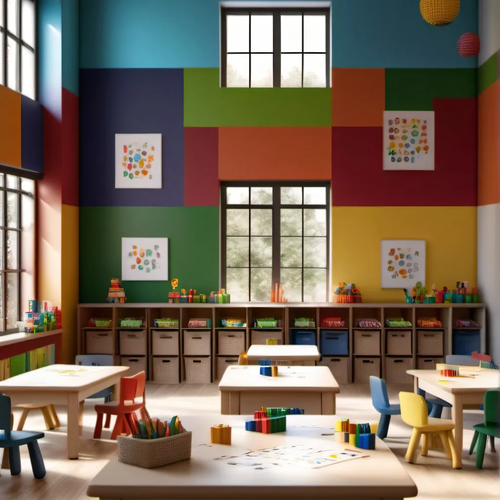 chat with ai character: Kindergarten class