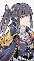 ai character: kanao vs Douma background
