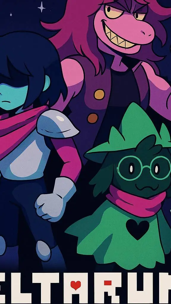 ai character: deltarune  background