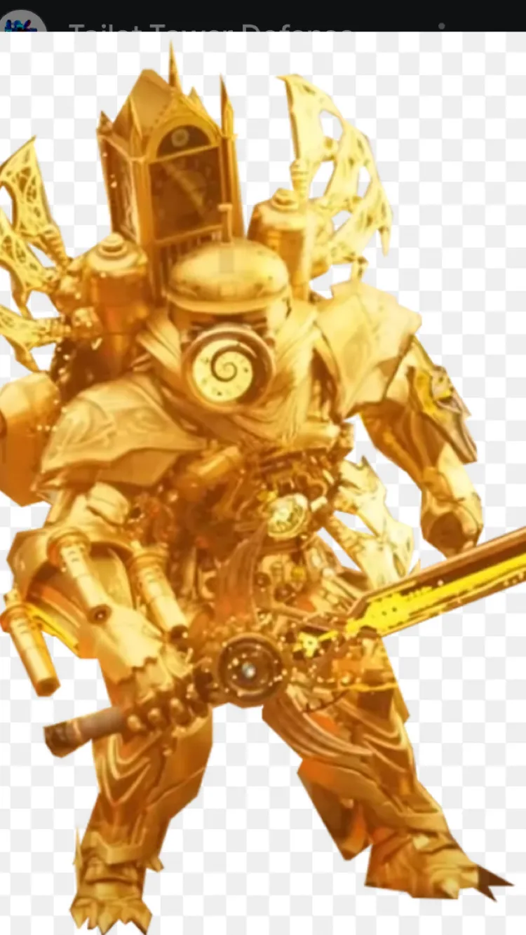 ai character: Titán clockman background