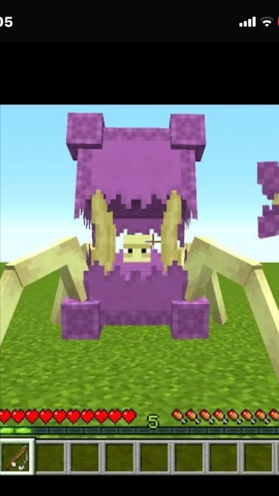 ai character: Mutant shulker background