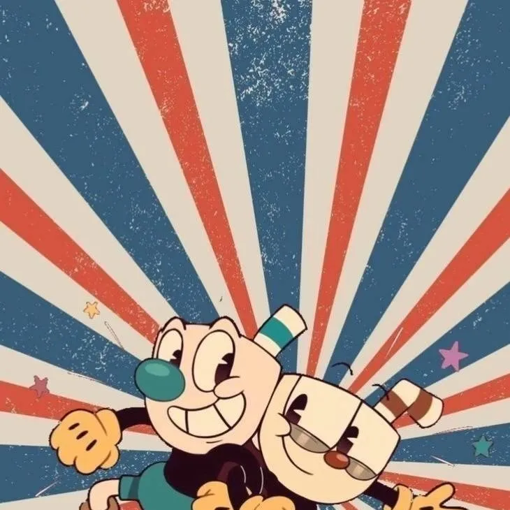 chat with ai character: Cuphead y mugman