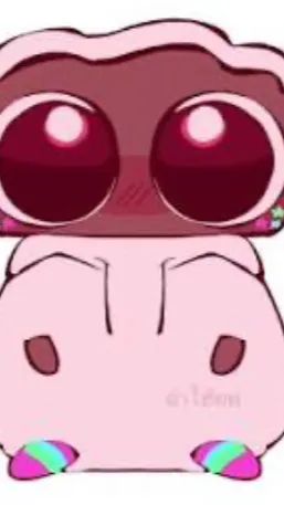 ai character: 🍼baby cosmo🍰 background