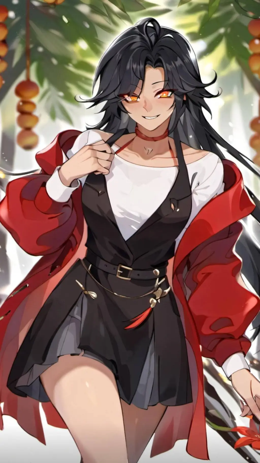 ai character: CRISTY💛 background