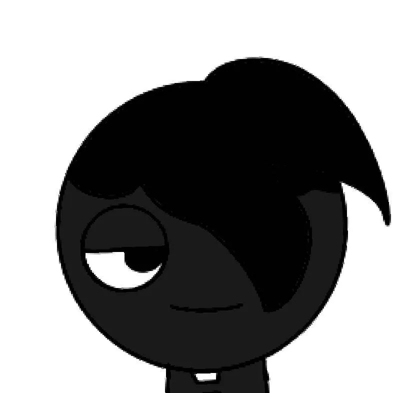 chat with ai character: dark black