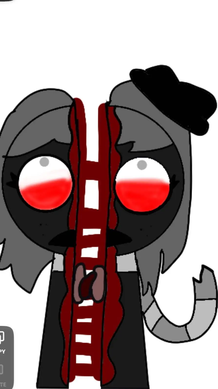 ai character: Miss black phase 2 background