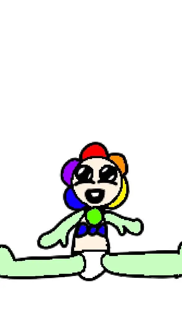 ai character: baby dandy background