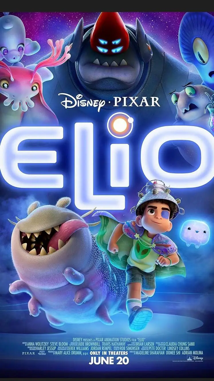 ai character: Elio movie background