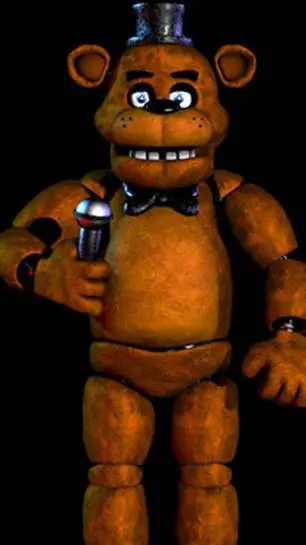 ai character: sprunki on fnaf background