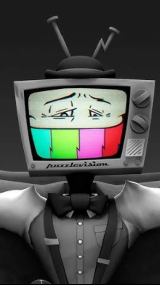 ai character: Mr puzzles background
