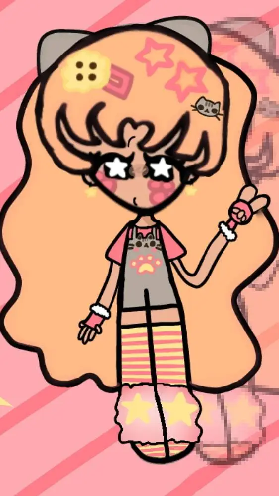 ai character: ☆Nora☆ background