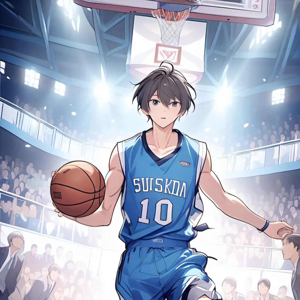 chat with ai character: Basketball in high 