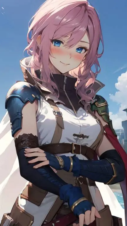ai character: lightning Farron background