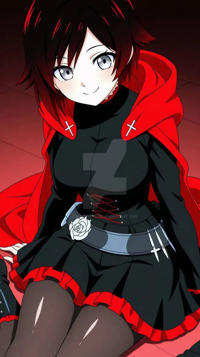 ai character: ruby rose background