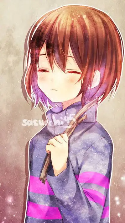 ai character: frisk background