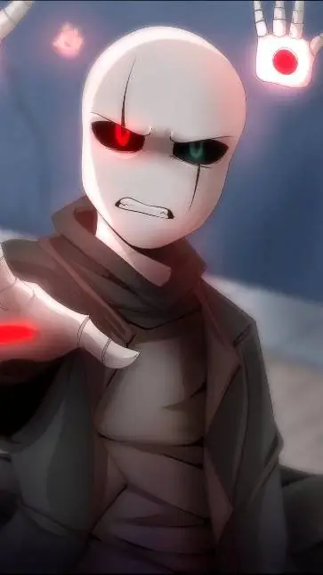 ai character: W.D Gaster. background