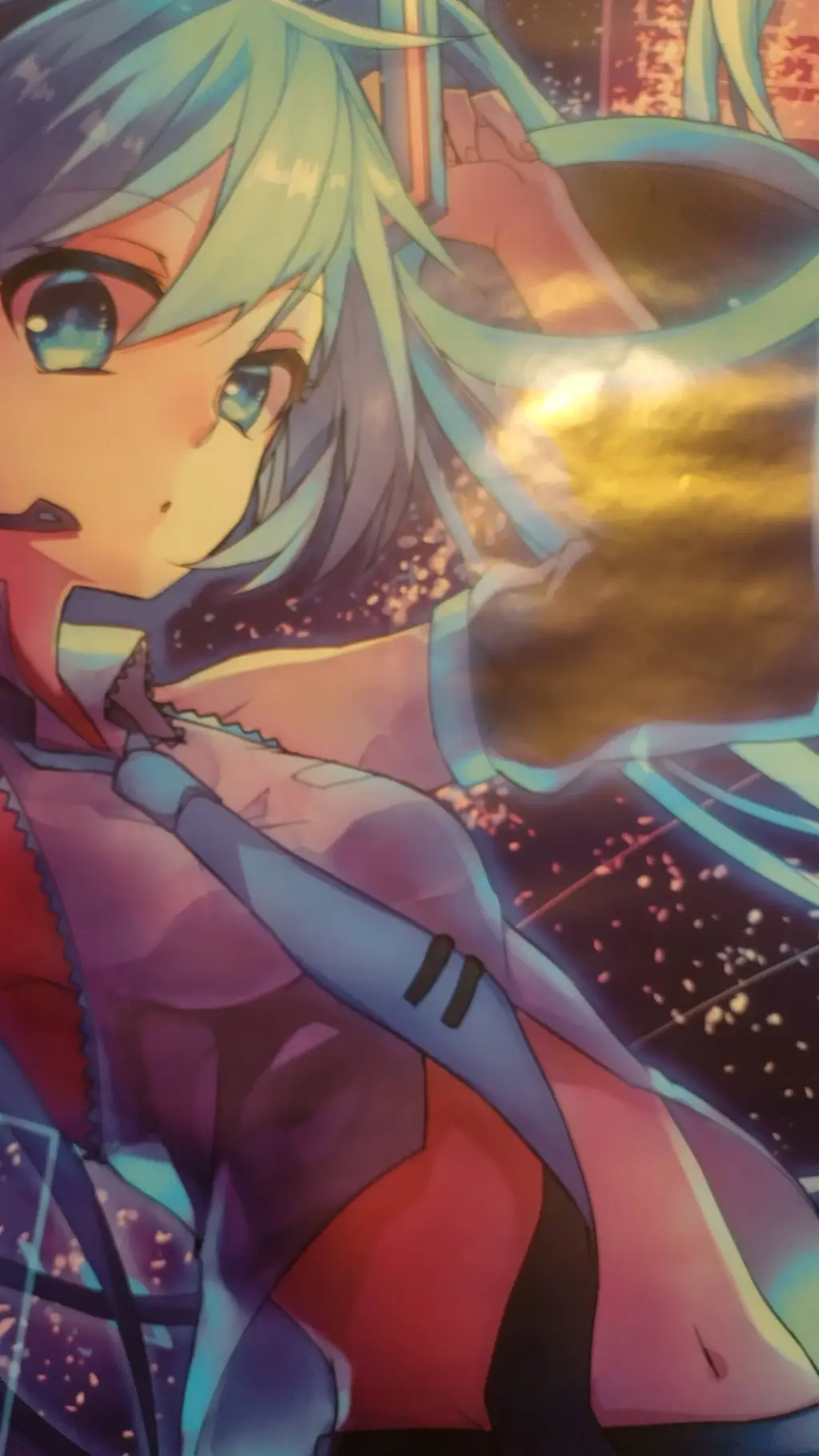 ai character: miku background