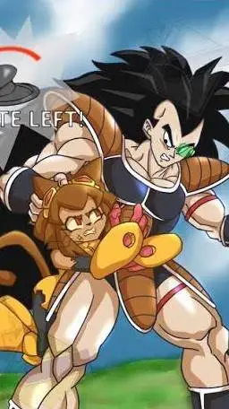 ai character: Gameoverse x DBS background