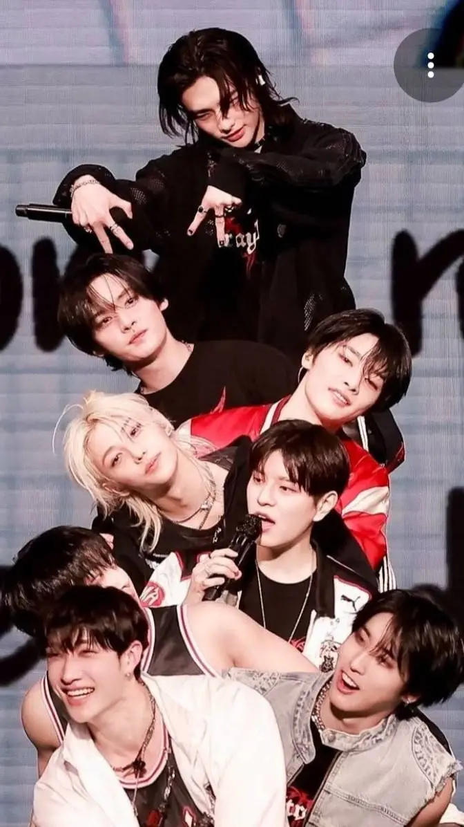 ai character: Skz cute concert🎀🎀 background