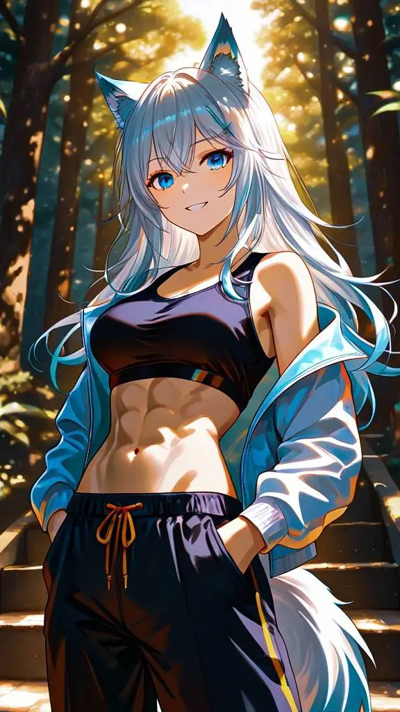 ai character: Fenrir background