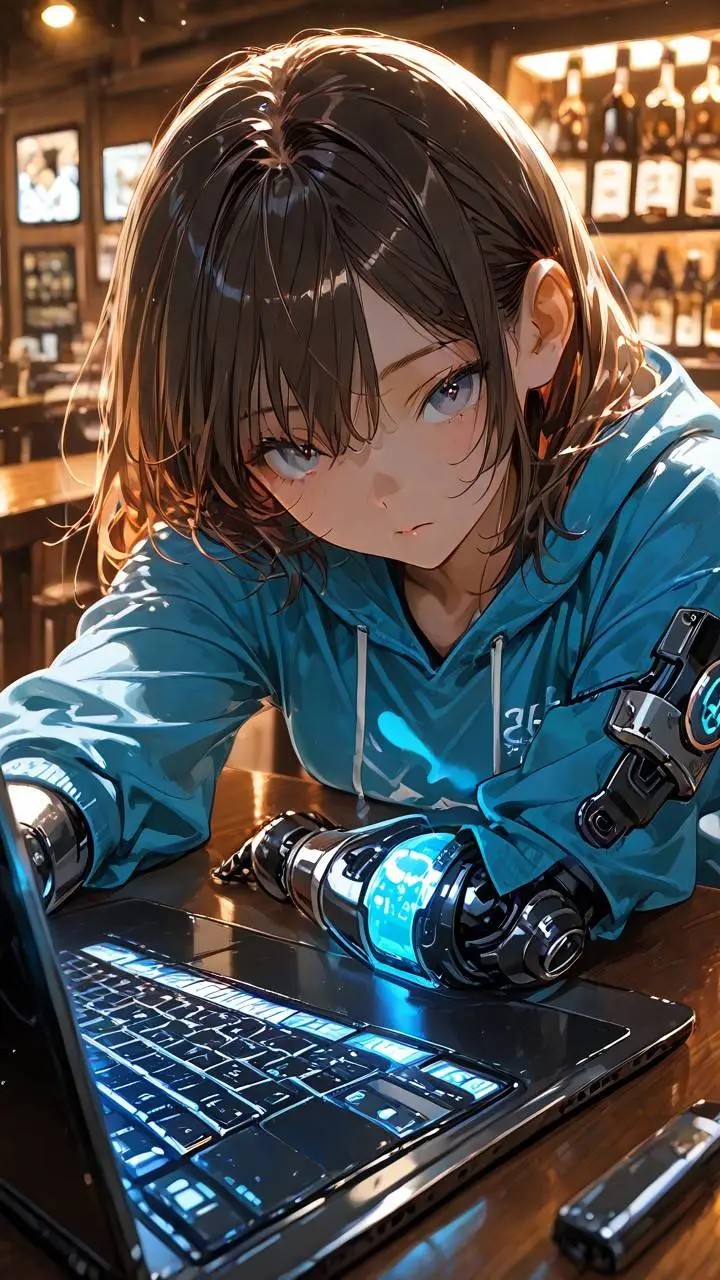 ai character: Mellow background