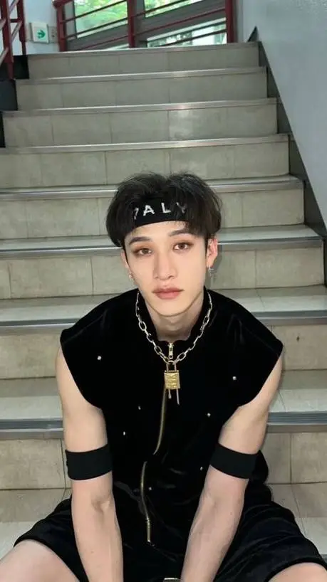 ai character: bangchan  background